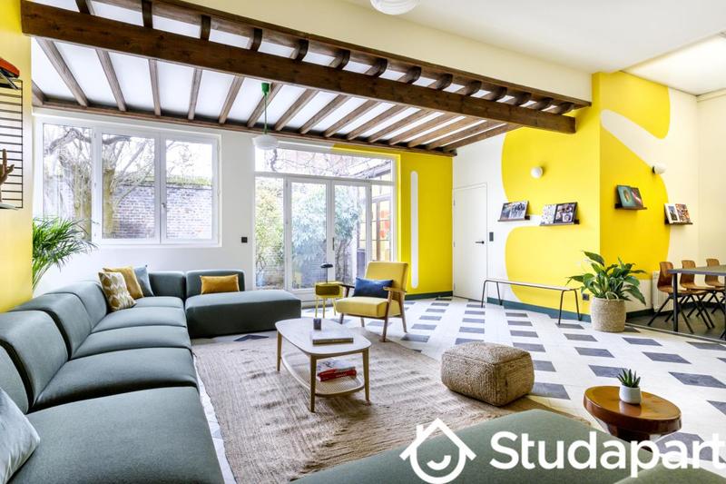 Chambre - 12 m² - 1 pièce