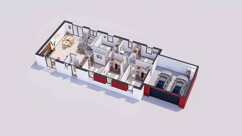 Maison - 106 m² - 7 pièces