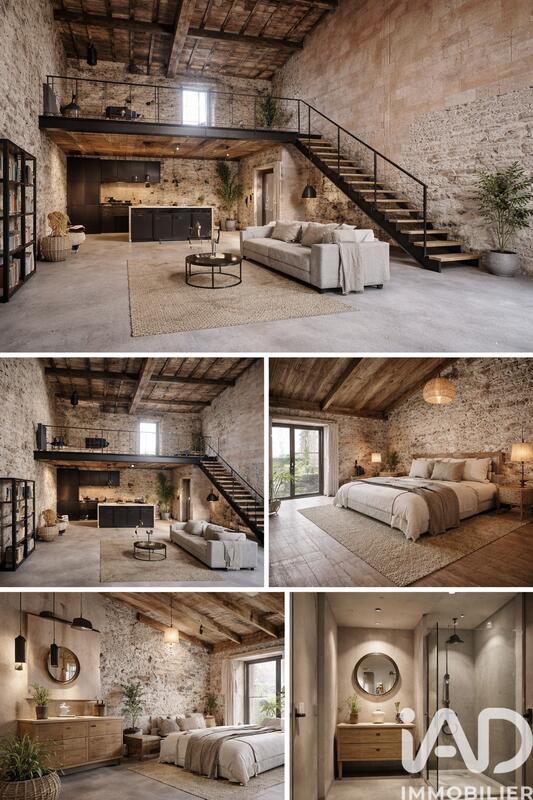 Maison de village - 50 m² - 1 pièce