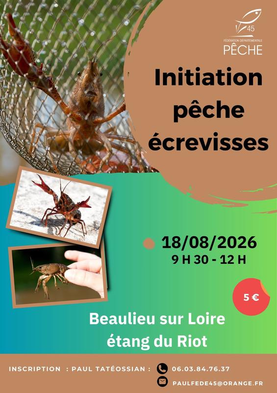 Initiation à la pêche aux écrevisses