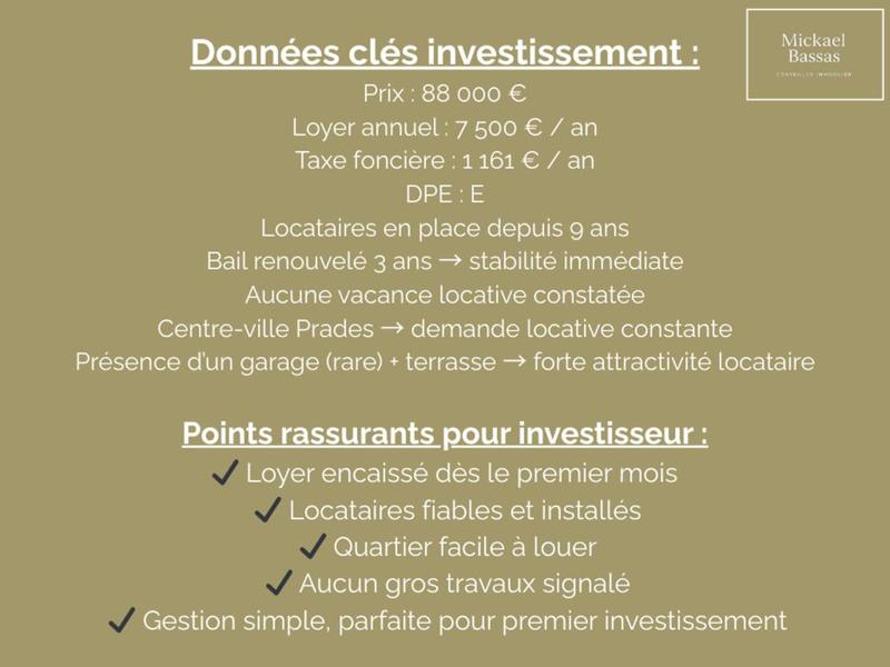 Maison - 80 m² - 4 pièces