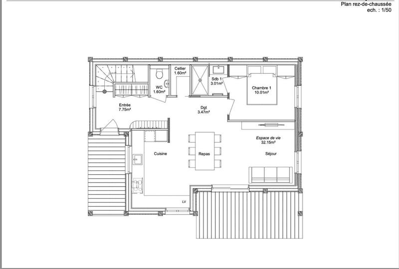 Châlet - 117 m² - 4 pièces