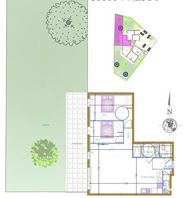 Appartement - 73 m² - 3 pièces