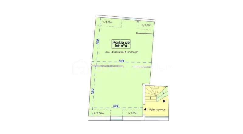 Duplex - 30 m² - 2 pièces