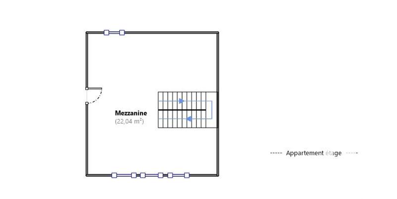 Duplex - 144 m² - 5 pièces