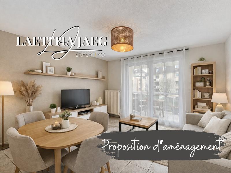 Appartement - 64 m² - 3 pièces