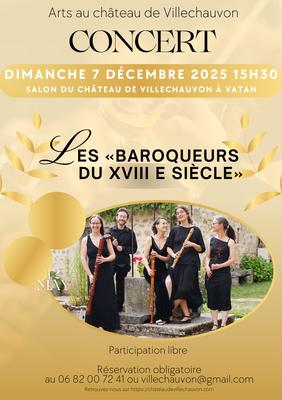 concert avec &quot;les baroqueurs du XVIII&quot;