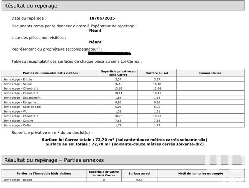 Appartement - 73 m² - 4 pièces