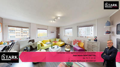 Appartement - 60 m² - 2 pièces