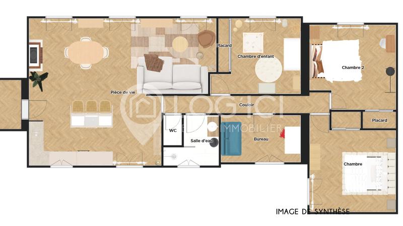 Maison - 117 m² - 5 pièces