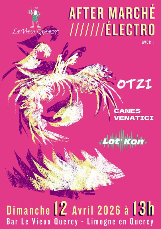 After marché électro au Vieux Quercy