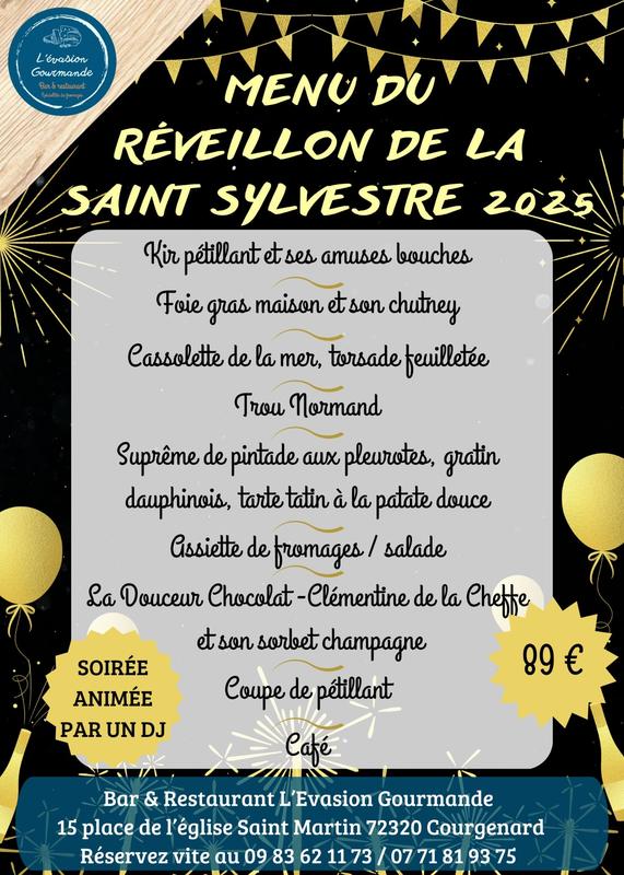 Réveillon de la St Sylvestre