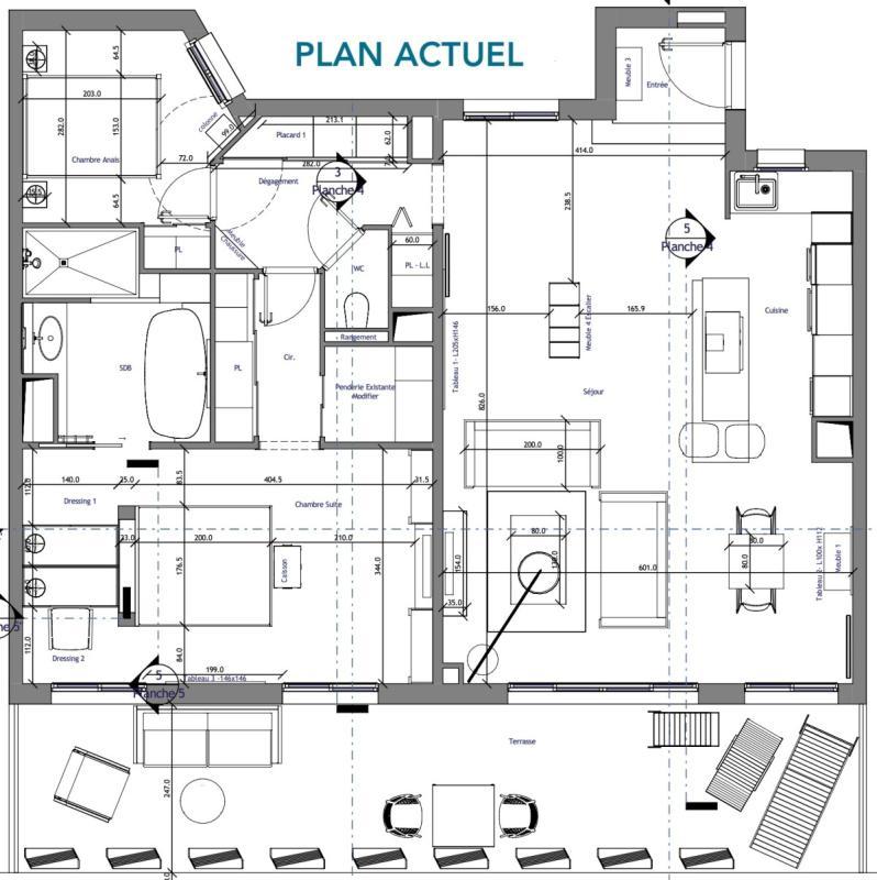 Appartement - 100 m² - 4 pièces