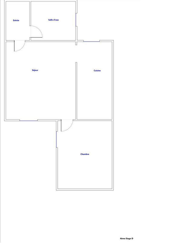 Appartement - 32 m² - 2 pièces