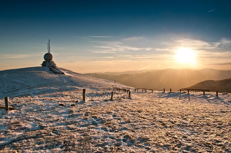 Randonnée en raquettes au Grand Ballon