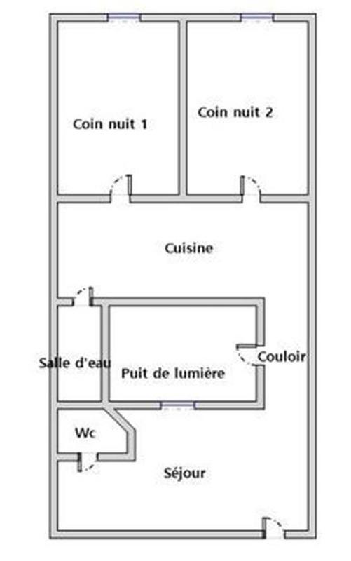 Appartement - 37 m² - 3 pièces