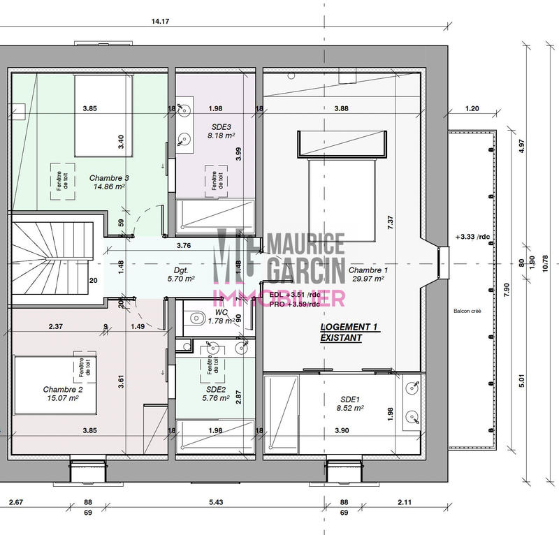 Maison - 183 m² - 6 pièces