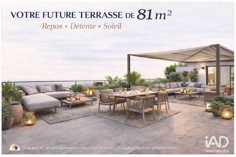 Appartement - 138 m² - 3 pièces