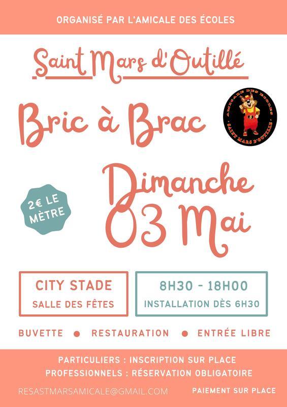 Bric à brac de l'amicale des écoles