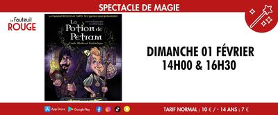 Spectacle de magie - la potion de Petram