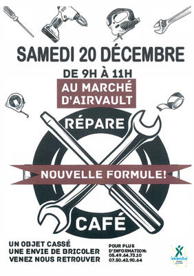 Atelier &quot;Répare café&quot;