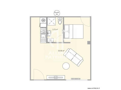 Appartement - 31 m² - 1 pièce