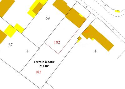 Terrain - 714 m²