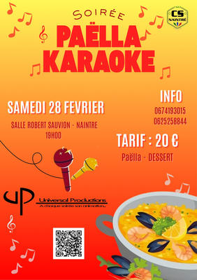 Soirée Paëlla Karaoké