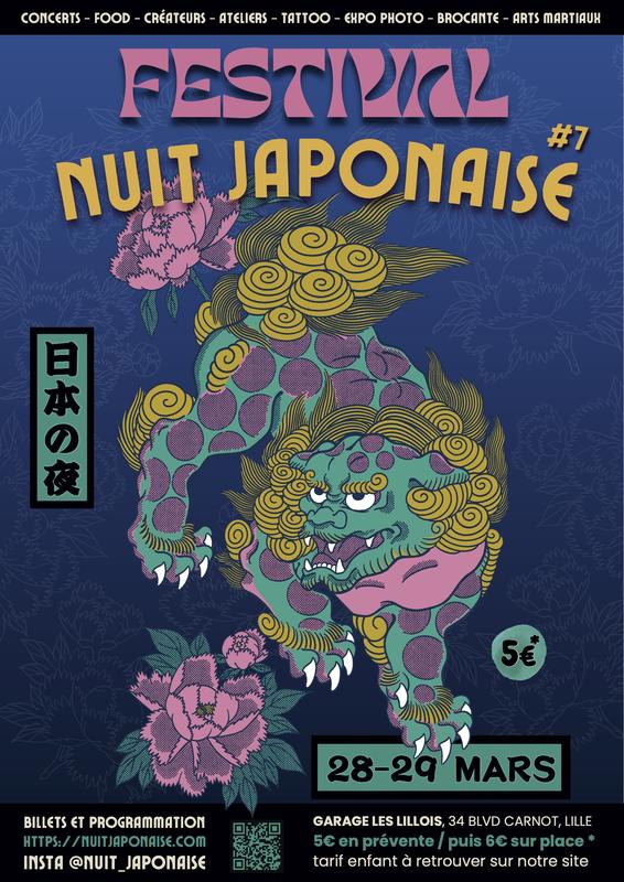 Nuit Japonaise #7 - le 28 &amp; 29 mars à Lille