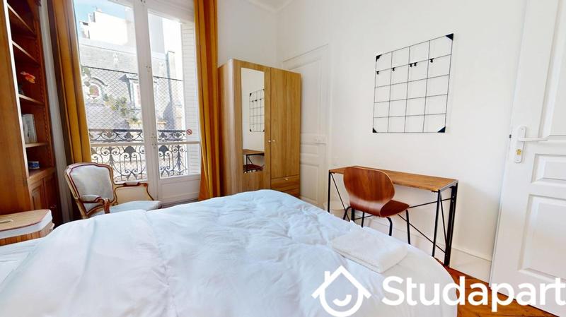 Chambre - 14 m² - 1 pièce