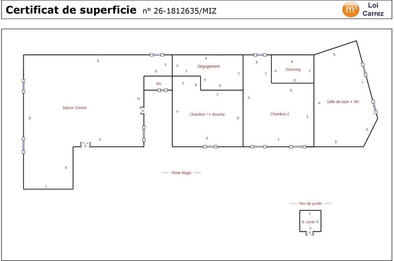 Appartement - 90 m² - 4 pièces