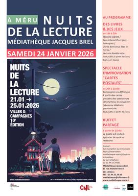 Nuits de la lecture 2026
