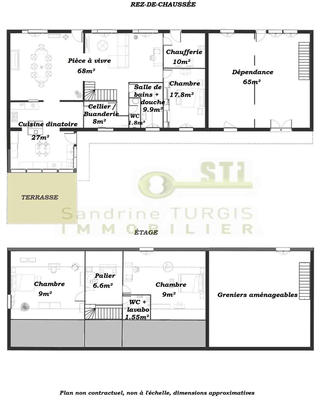 Maison - 160 m² - 5 pièces