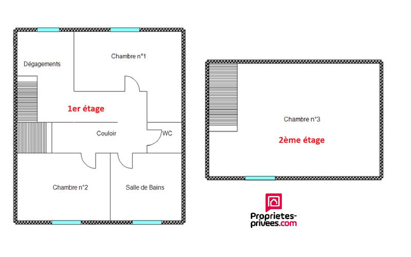 Maison - 110 m² - 4 pièces