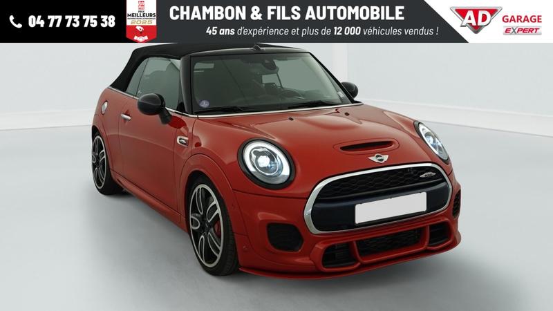 Mini Cabrio Mini Cabriolet F57 231 Ch John Cooper Works Bva6 Finition Jcw Exclusive Design