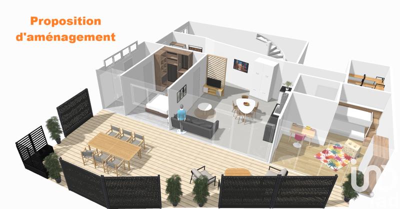 Appartement - 81 m² - 3 pièces