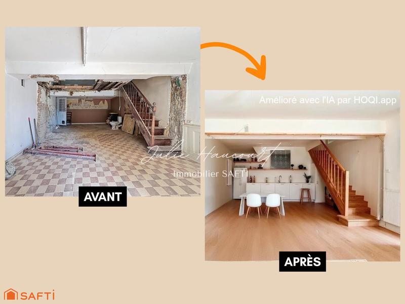 Maison - 57 m² - 3 pièces