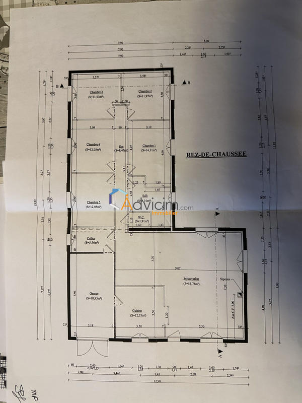 Maison - 152 m² - 6 pièces