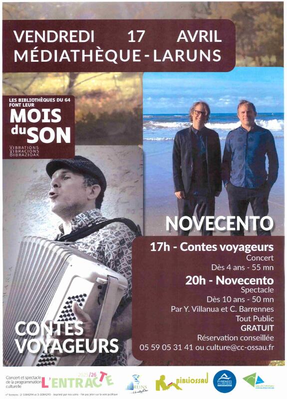 Mois du Son à la médiathèque de Laruns