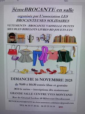 5ème brocante - vide-grenier en salle