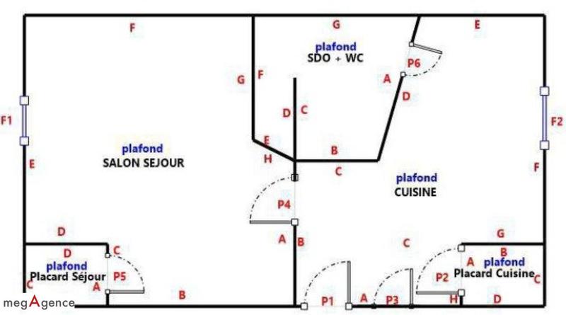 Appartement - 34 m² - 2 pièces