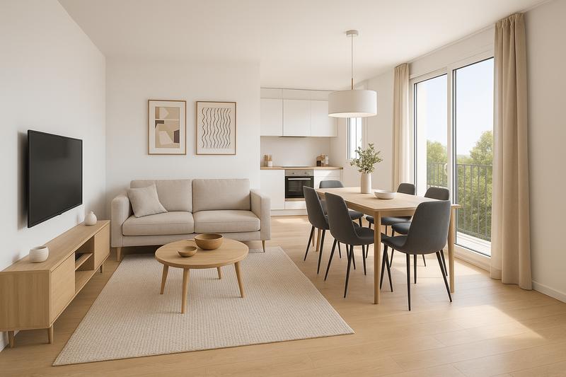 Appartement - 57 m² - 2 pièces