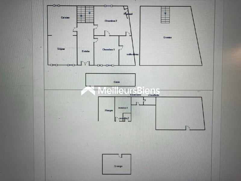 Maison ancienne - 104 m² - 4 pièces