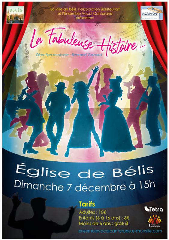 SPECtACLE Musical &quot;la fabuleuse histoire&quot;