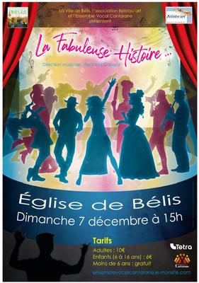 SPECtACLE Musical &quot;la fabuleuse histoire&quot;