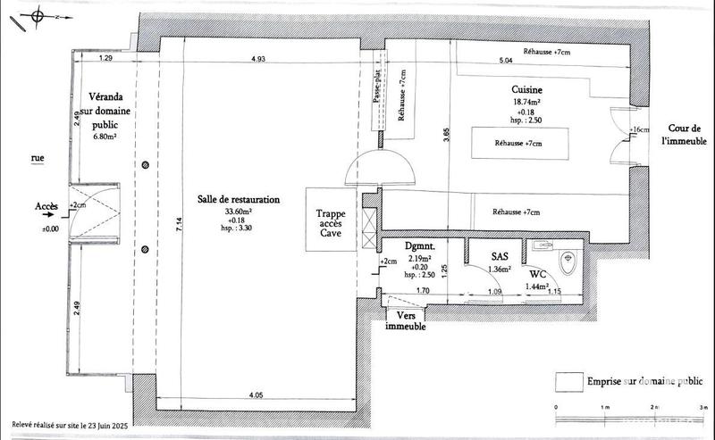 Local commercial - 76 m²