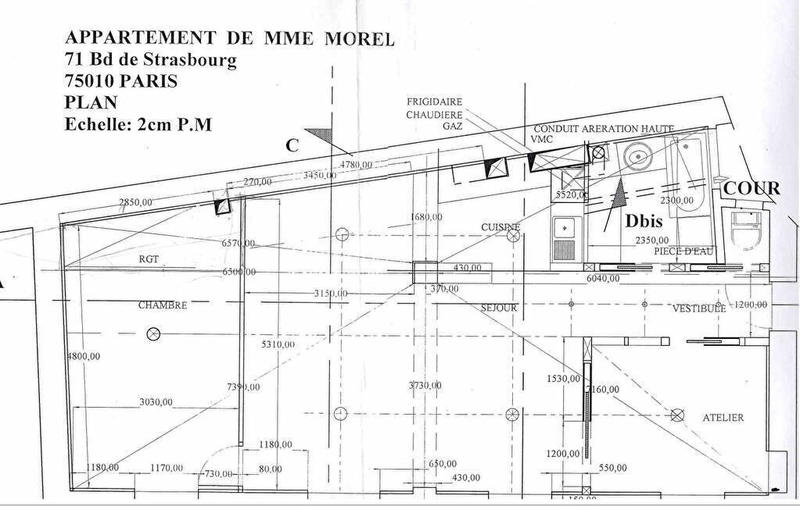 Appartement - 71 m² - 2 pièces