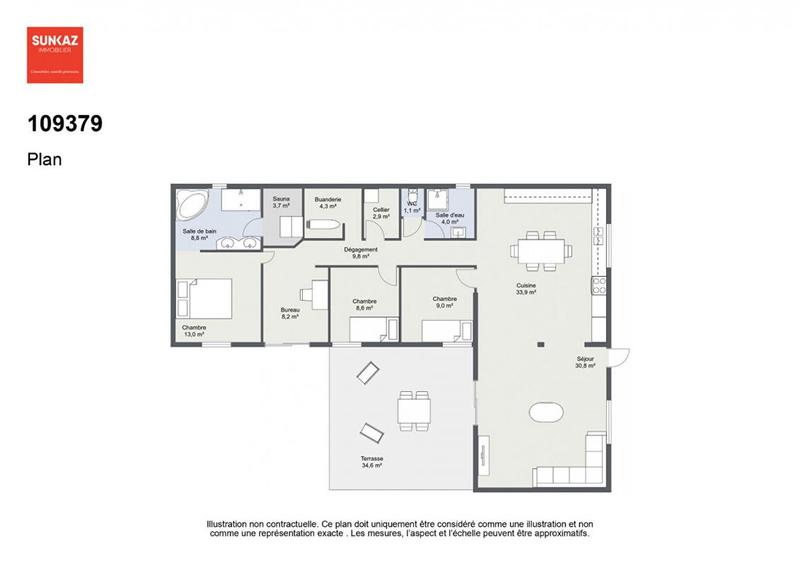 Villa - 120 m² - 5 pièces