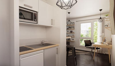 Appartement - 19 m² - 1 pièce