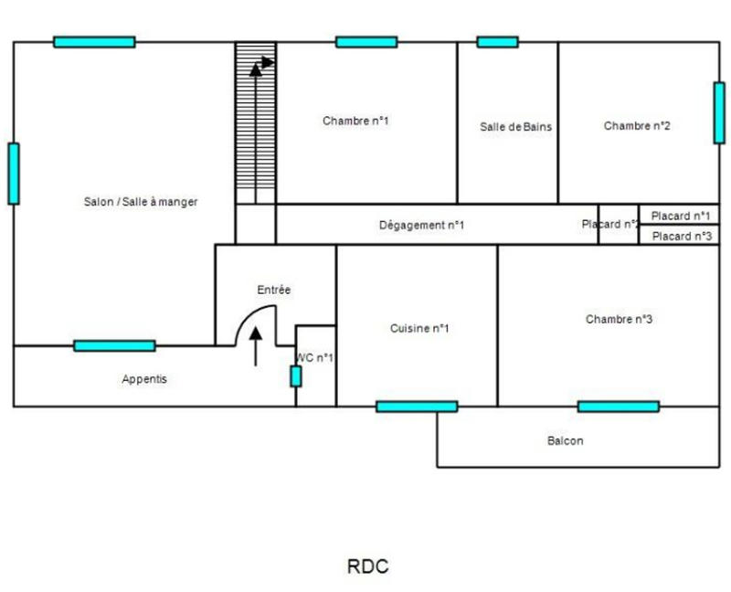 Maison - 140 m² - 5 pièces